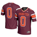 #0 Virginia Tech Hokies Football Jersey - Maroon product image 1, provided for visual reference and product detail review