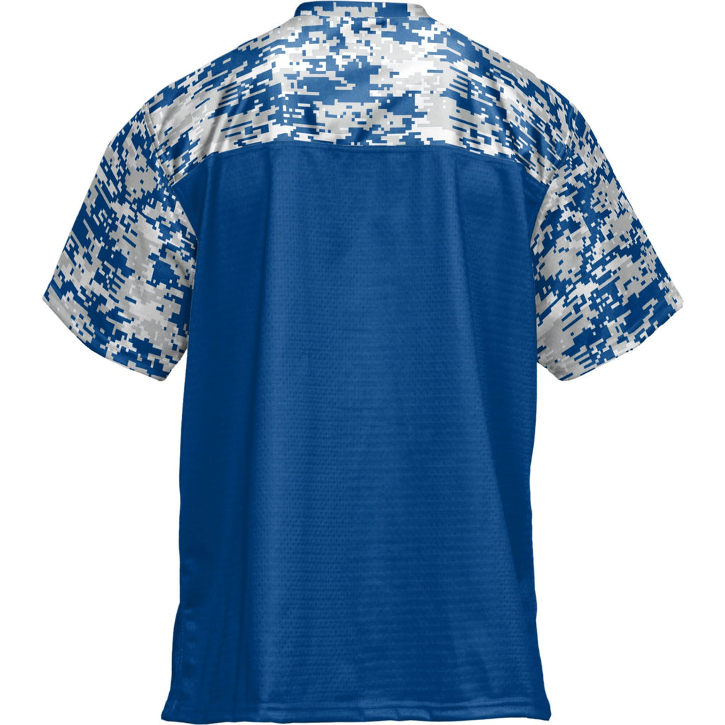 Wisconsin Stout Blue Devils Football Jersey - Blue product image 4, provided for visual reference and product detail review
