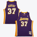 Los Angeles Lakers Ron Artest 2009 Dark Authentic Jersey - Purple product image 1, provided for visual reference and product