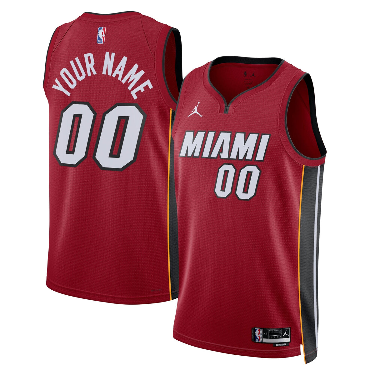 Miami Heat Statement Swingman Jersey - Custom product image 1, provided for visual reference and product detail review