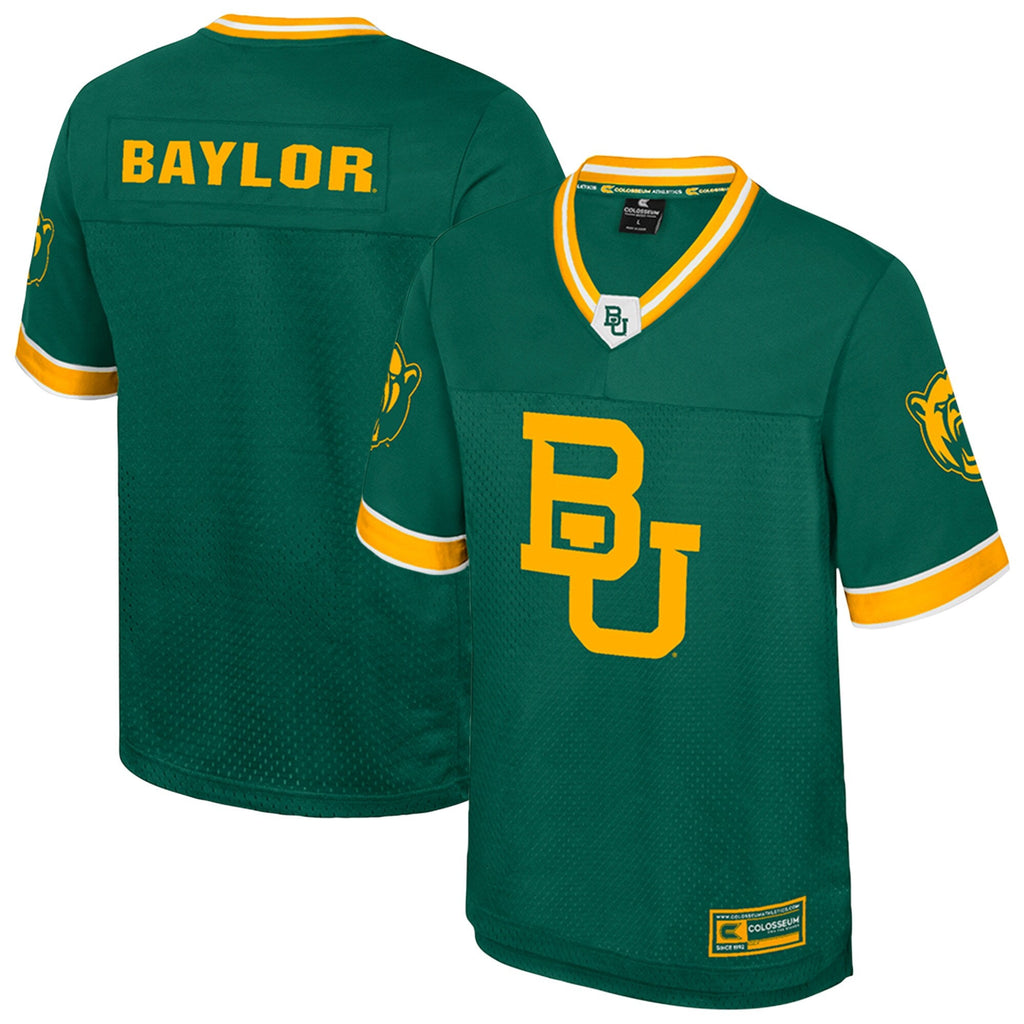 Baylor Bears Nothing But The Hits Football Jersey - Green product image 2, provided for visual reference and product detail
