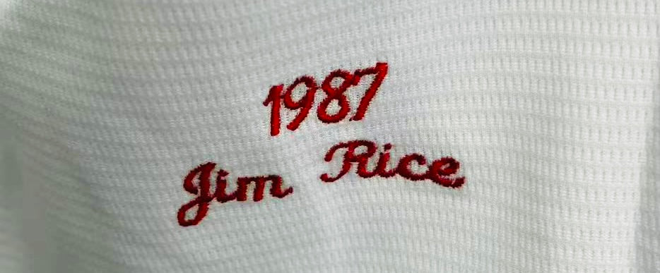 Jim Rice 1987 Boston Red Sox Official MLB Majestic Jersey product image 4