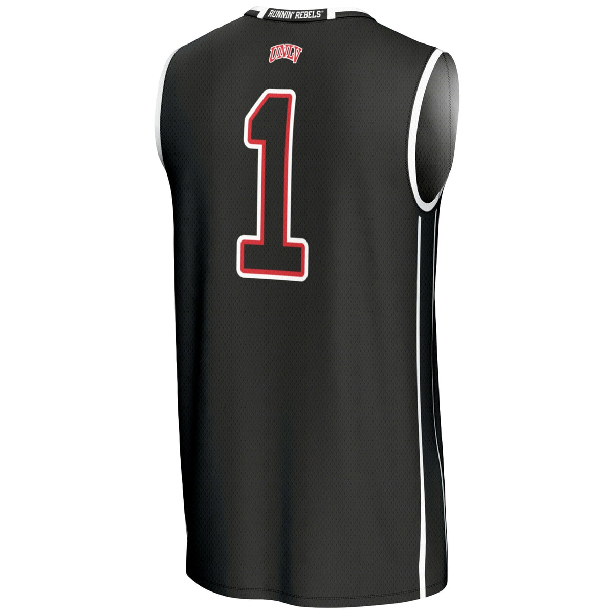 #1 UNLV Rebels Lightweight Basketball Jersey - Black product image 4, provided for visual reference and product detail review