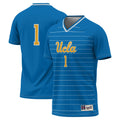 #1 UCLA Bruins Lightweight Soccer Fashion Jersey - Blue product image 1, provided for visual reference and product detail