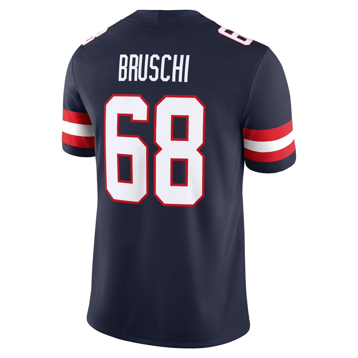 Tedy Bruschi Navy Arizona Wildcats Home Game Jersey product image 4, provided for visual reference and product detail review