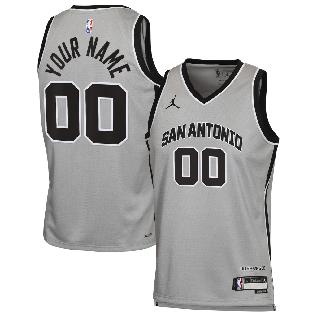 San Antonio Spurs Statement Jersey - Custom product image 1, provided for visual reference and product detail review