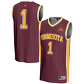#1 Minnesota Golden Gophers Lightweight Basketball Jersey - Maroon product image 1, provided for visual reference and