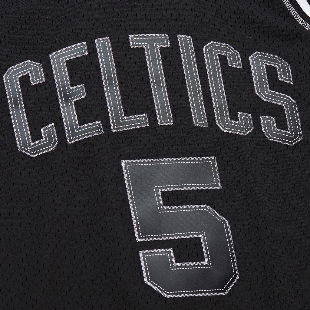 Boston Celtics Kevin Garnett 2007 Contrast 2K Swingman Jersey - Black product image 5, provided for visual reference and