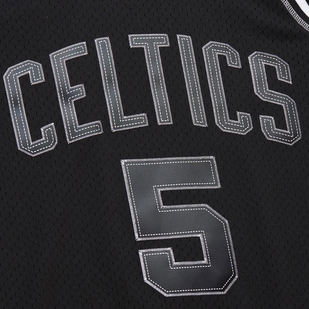 Boston Celtics Kevin Garnett 2007 Contrast 2K Swingman Jersey - Black product image 5, provided for visual reference and