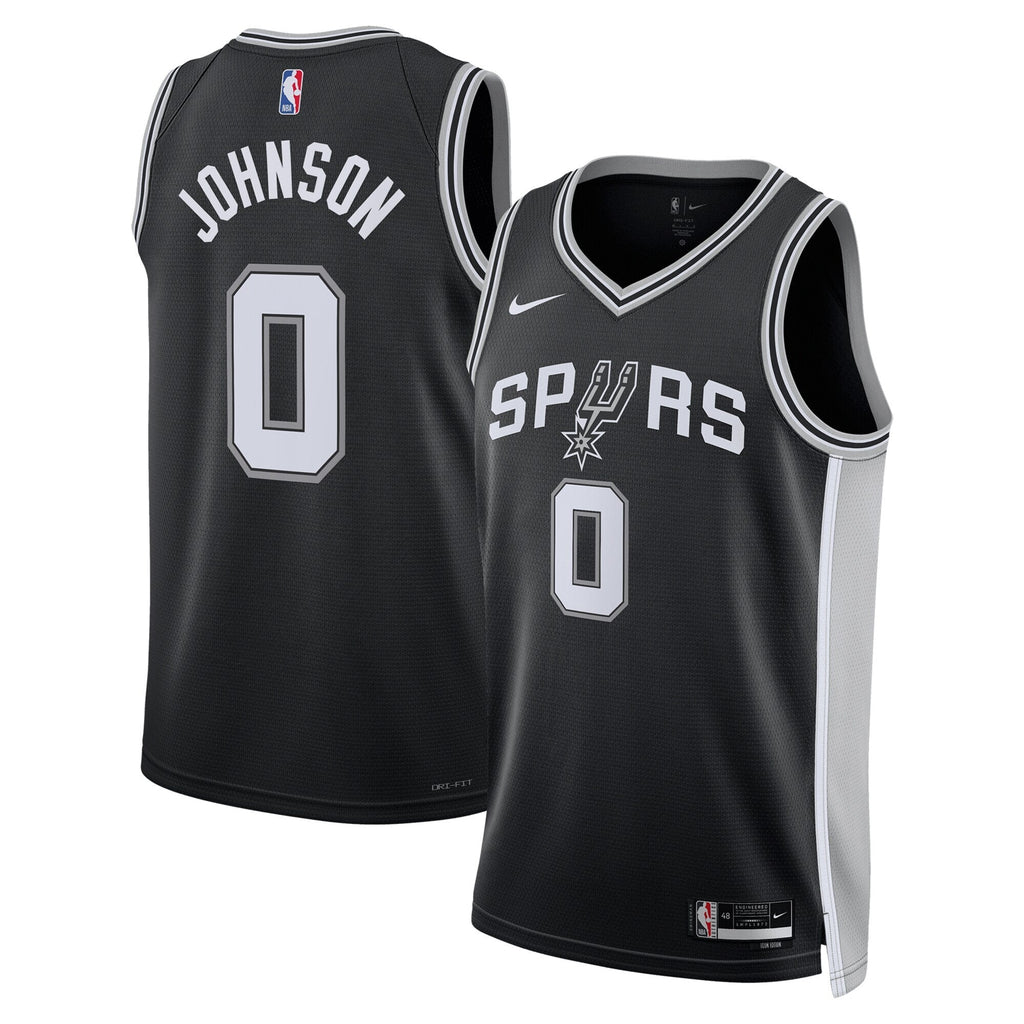 San Antonio Spurs Icon Jersey - Keldon Johnson product image 1, provided for visual reference and product detail review