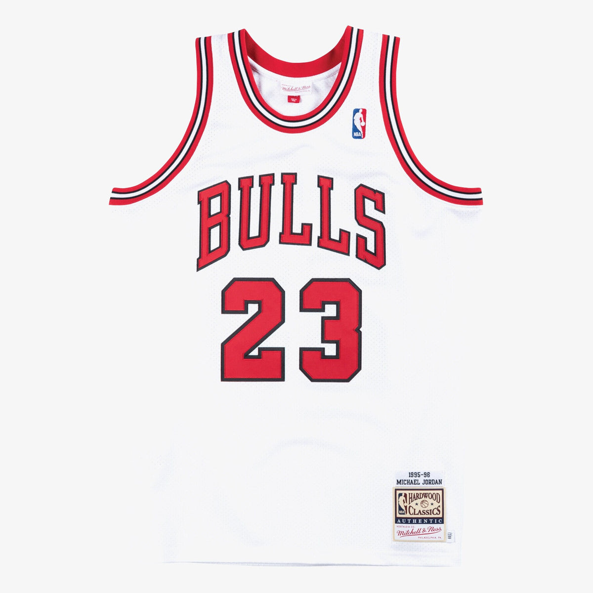 Chicago Bulls Authentic Jersey Home Michael Jordan 1995-96 product image 2, provided for visual reference and product detail