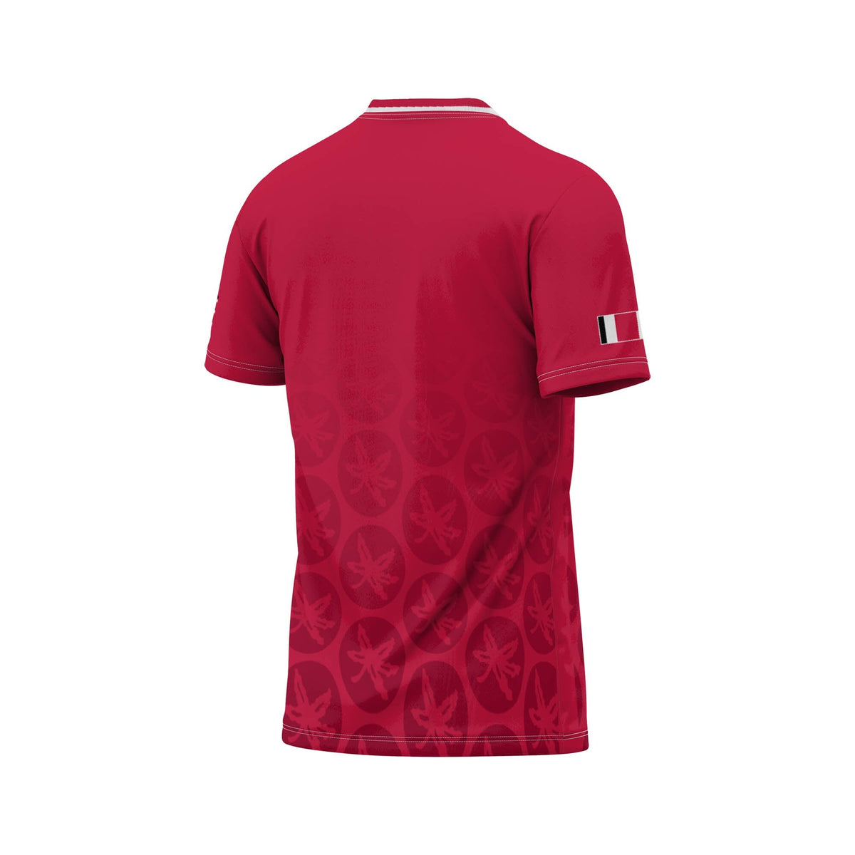 Ohio State Buckeyes Lightweight Soccer Fashion Jersey - Scarlet product image 4, provided for visual reference and product