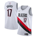 Portland Trail Blazers Replica Association Edition Swingman Jersey - White - Shaedon Sharpe product image 1, provided for