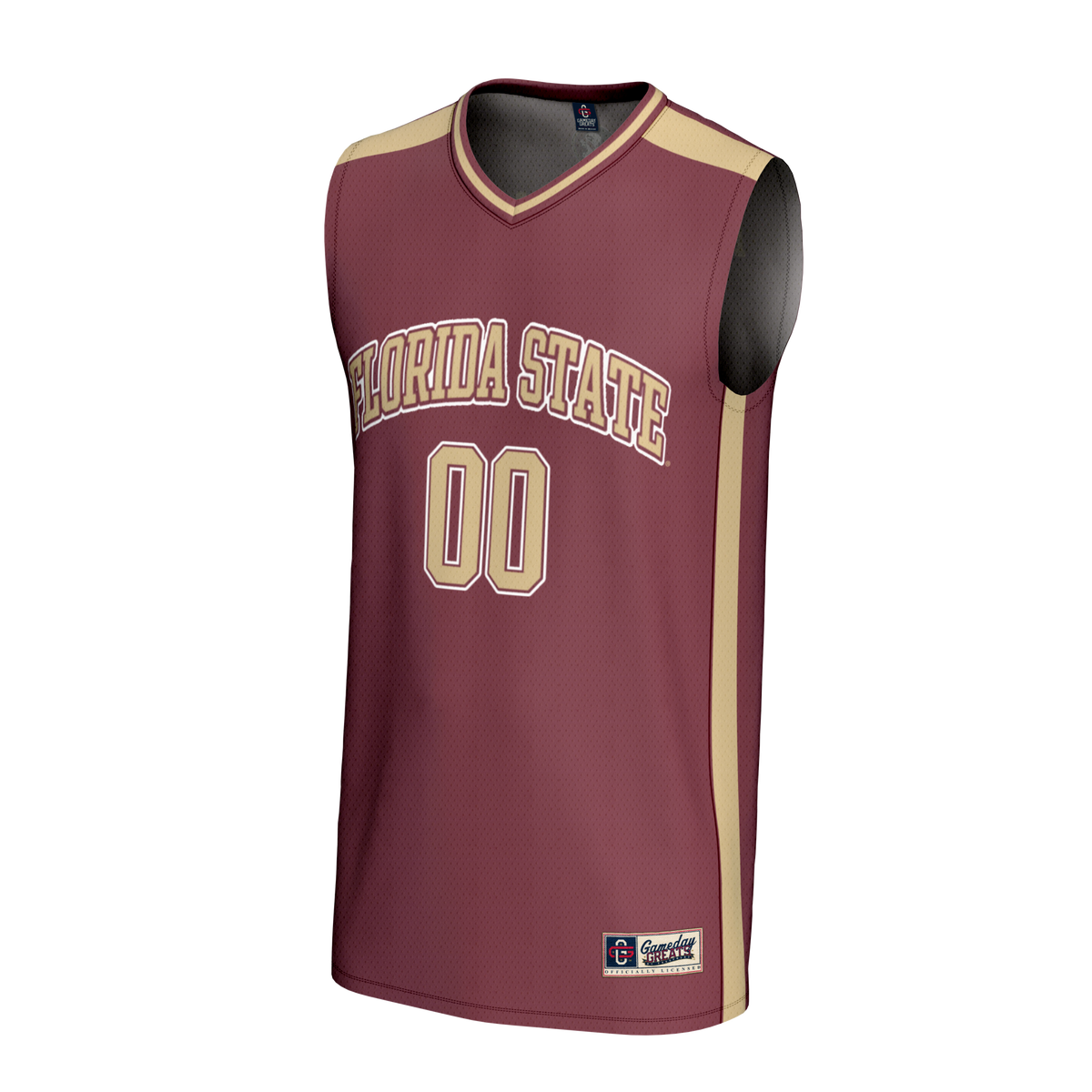 Florida State Seminoles NIL Pick-A-Player Lightweight Basketball Fashion Jersey - Garnet product image 3, provided for