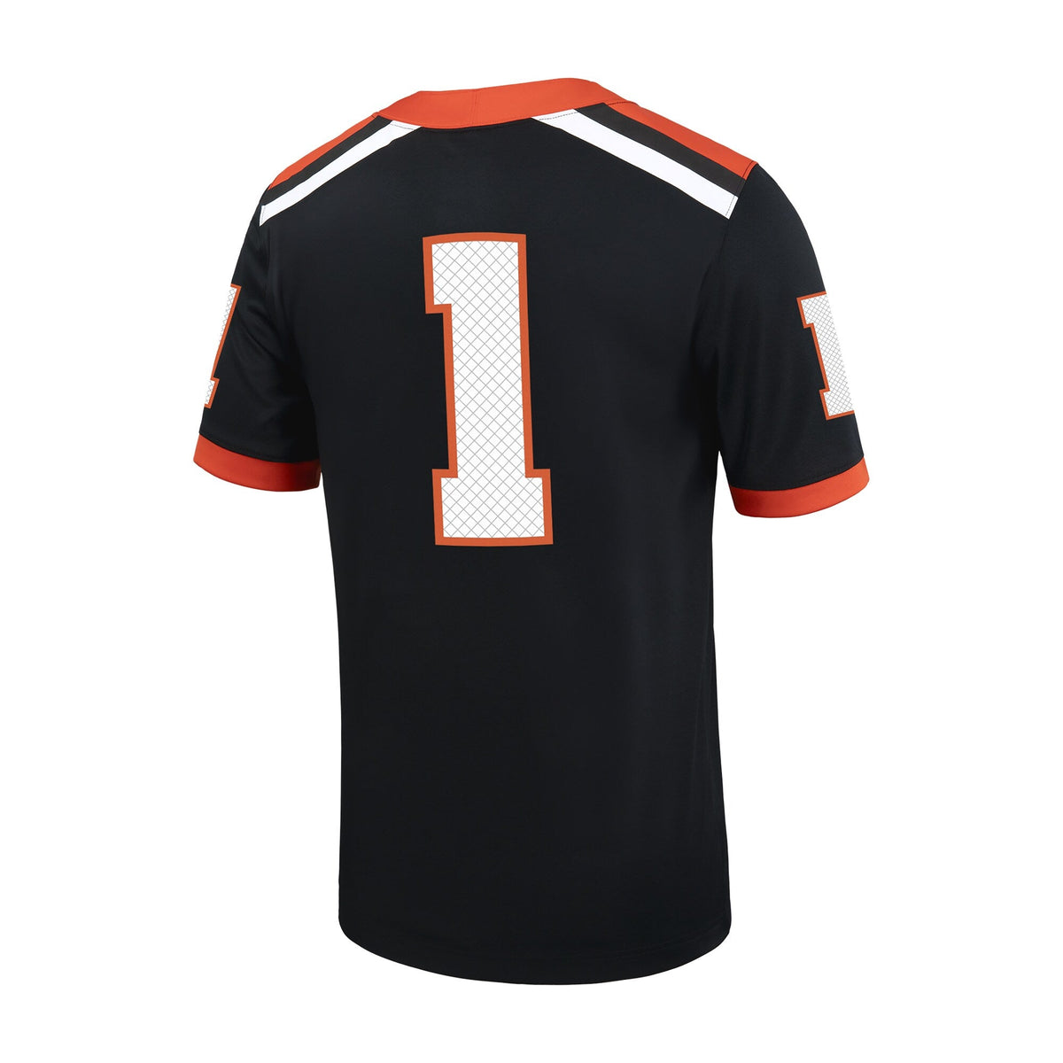#1 Oregon State Beavers Untouchable Football Jersey – Black product image 4, provided for visual reference and product