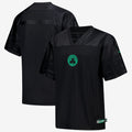 Boston Celtics Courtside Football Jersey - Black product image 1, provided for visual reference and product detail review