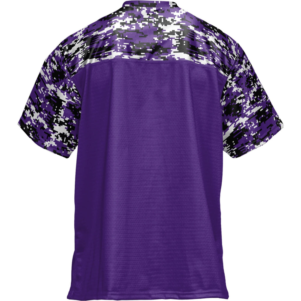 Wisconsin-Whitewater Warhawks Football Jersey - Purple product image 4, provided for visual reference and product detail