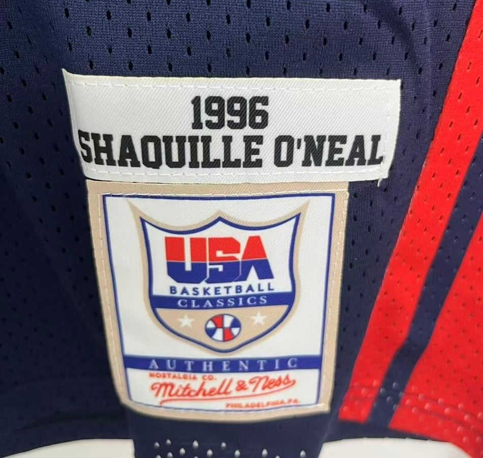 Shaquille O’Neal 1996 USA Olympic Basketball Jersey product image 5