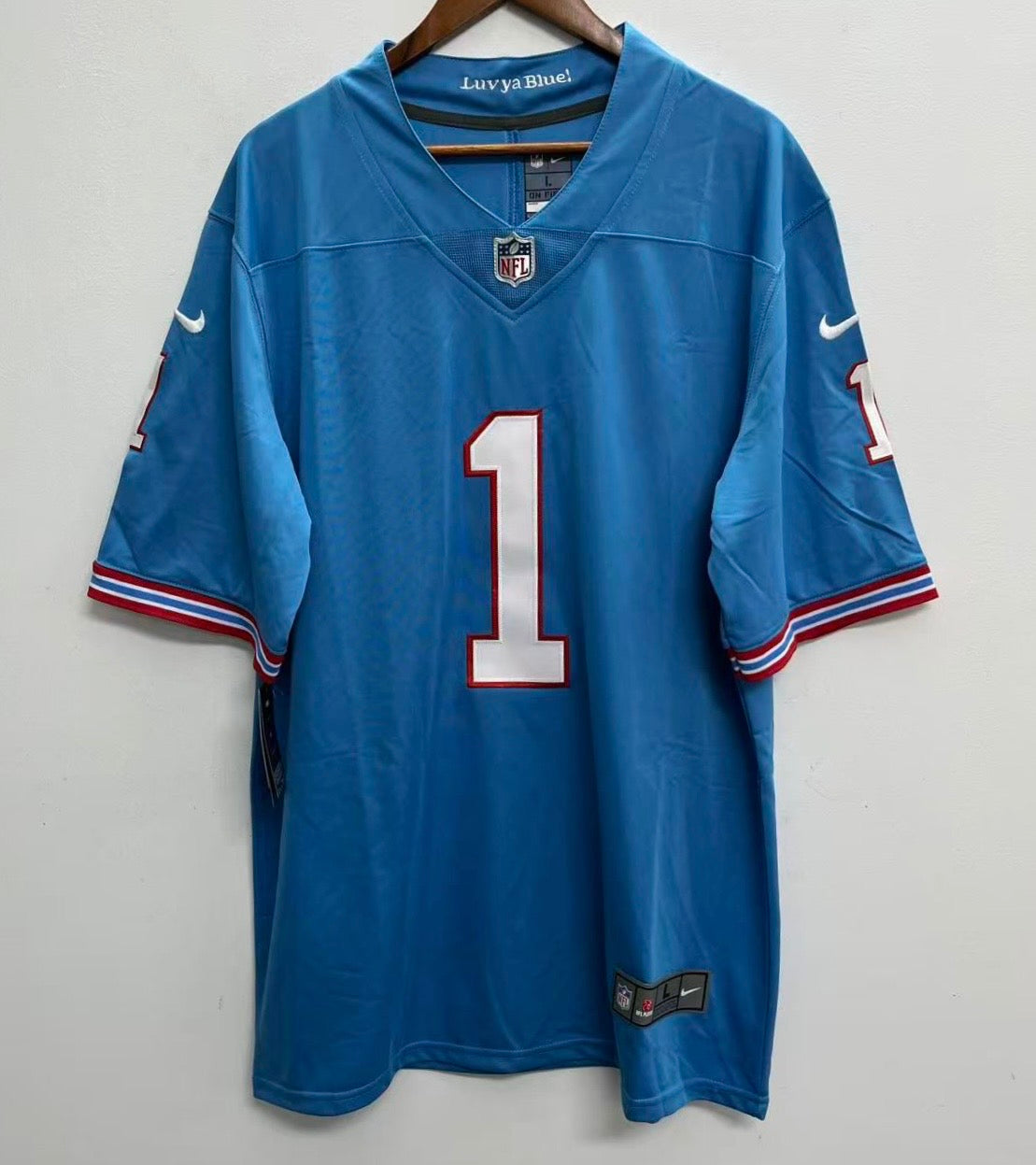 Cam Ward Tennessee Titans Oilers Official NFL Nike product image 2
