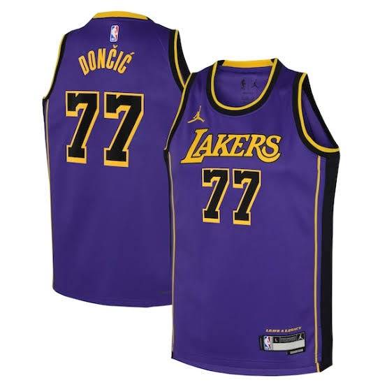 Luca Doncic Los Angeles Lakers Official NBA YOUTH Jersey product image 1
