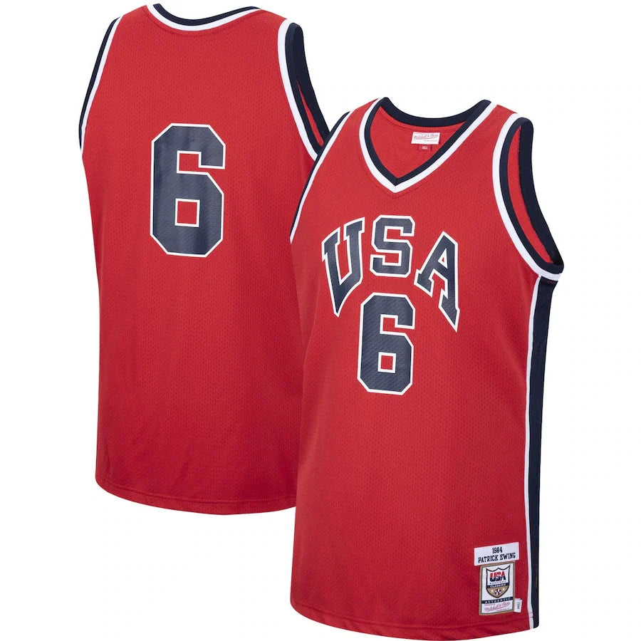 Patrick Ewing YOUTH KIDS USA Basketball Olympic Mitchell & product image 1