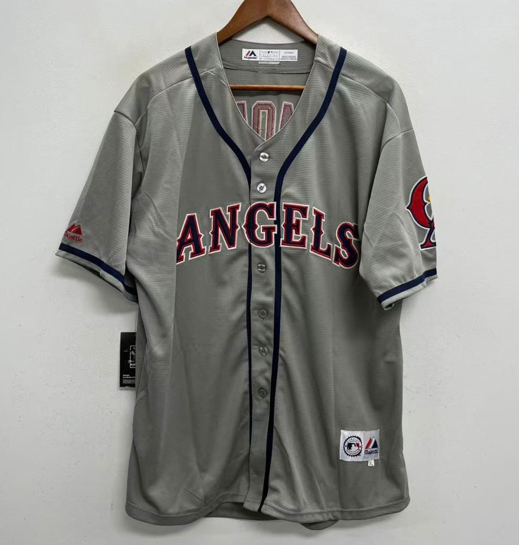 Jim Edmonds Anaheim California Angels Official MLB Majestic product image 2