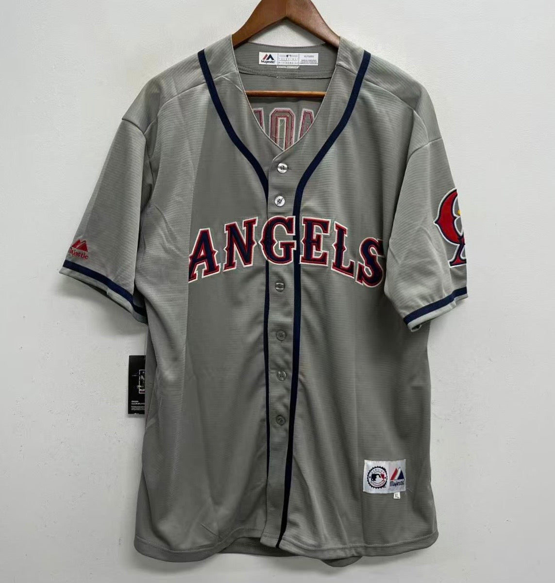 Jim Edmonds Anaheim California Angels Official MLB Majestic product image 2