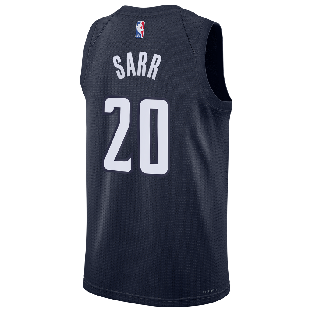 Washington Wizards Statement Edition Swingman Jersey - Navy - Alex Sarr product image 4, provided for visual reference and