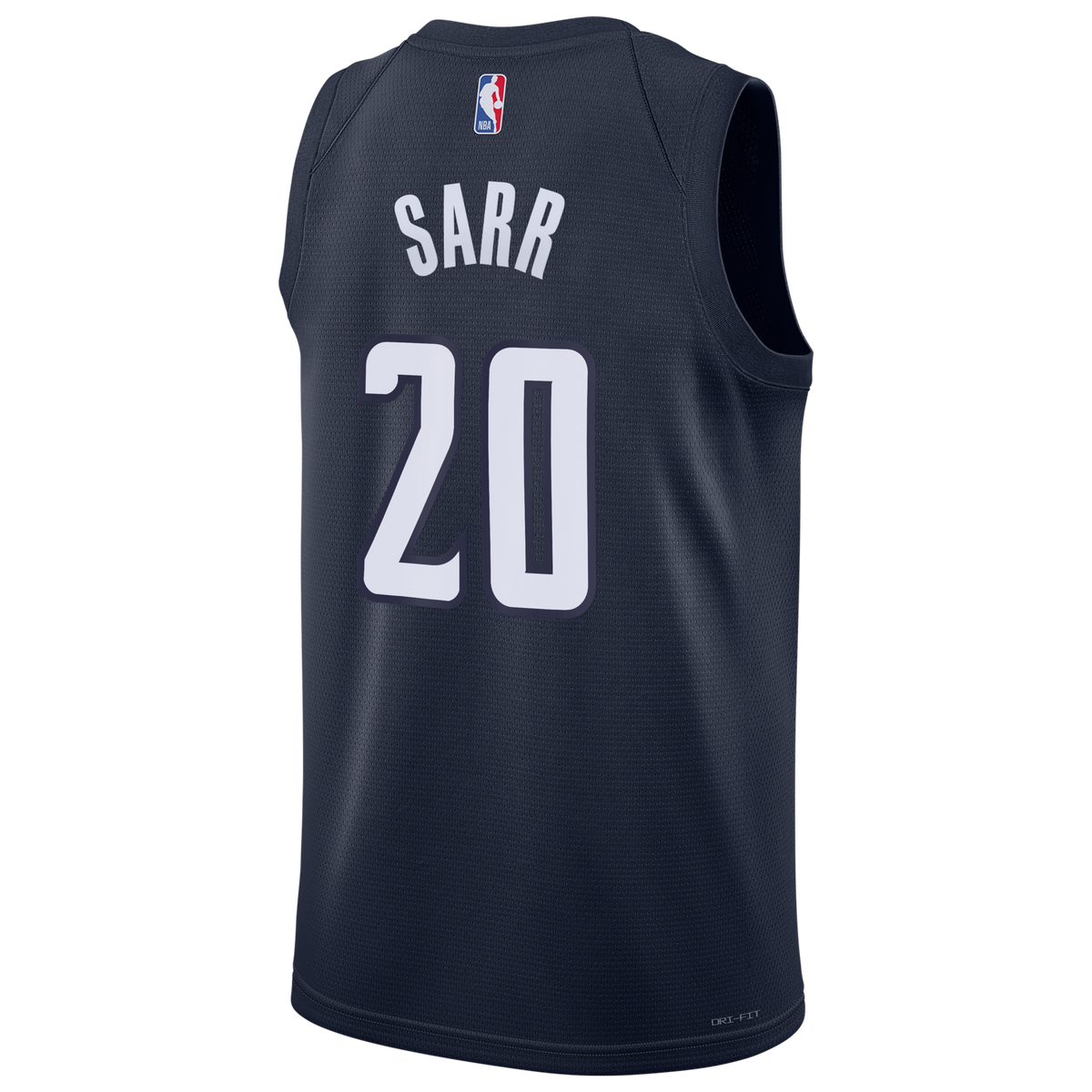 Washington Wizards Statement Edition Swingman Jersey - Navy - Alex Sarr product image 4, provided for visual reference and