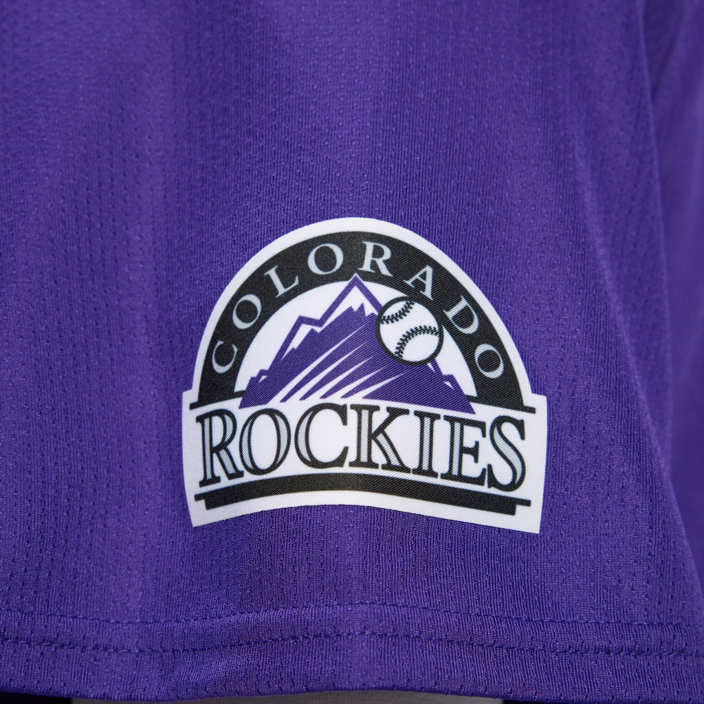 Colorado Rockies Purple Alternate Limited Jersey product image 4, provided for visual reference and product detail review