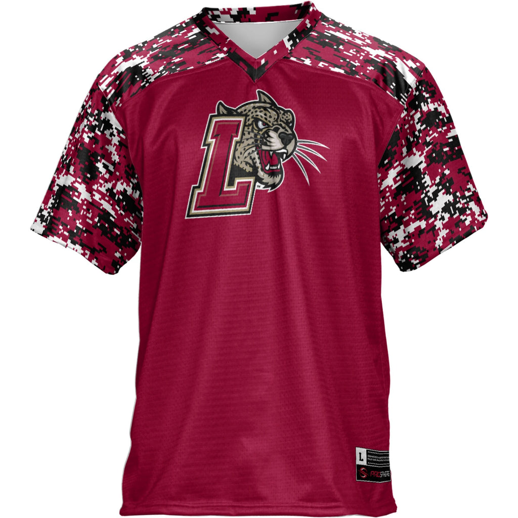 Lafayette College Leopards Football Jersey - Maroon product image 3, provided for visual reference and product detail review