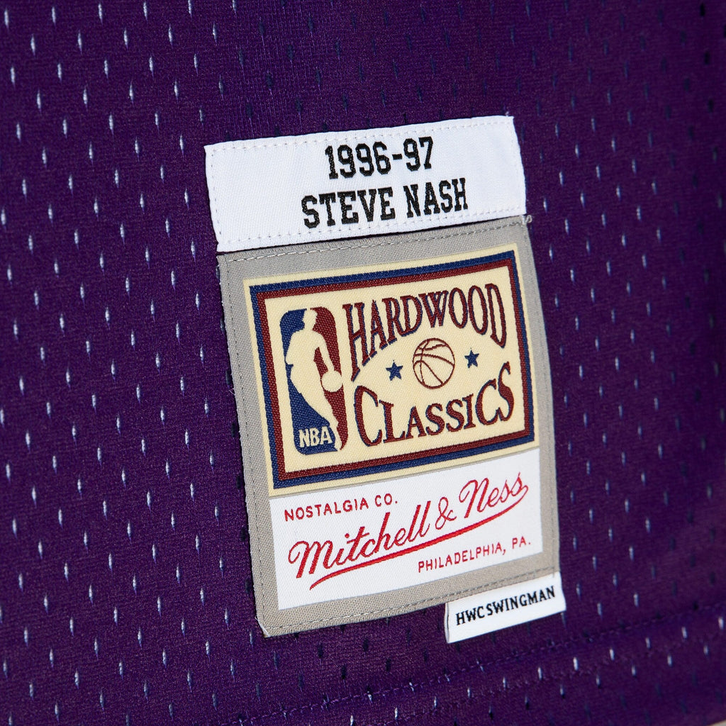Phoenix Suns Steve Nash 1996 Swingman Authentic Jersey - Purple product image 6, provided for visual reference and product