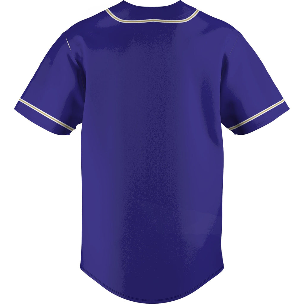 James Madison Dukes Lightweight Baseball Jersey - Purple product image 4, provided for visual reference and product detail