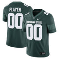 Michigan State Spartans NIL Pick-A-Player Game Jersey - Green product image 1, provided for visual reference and product