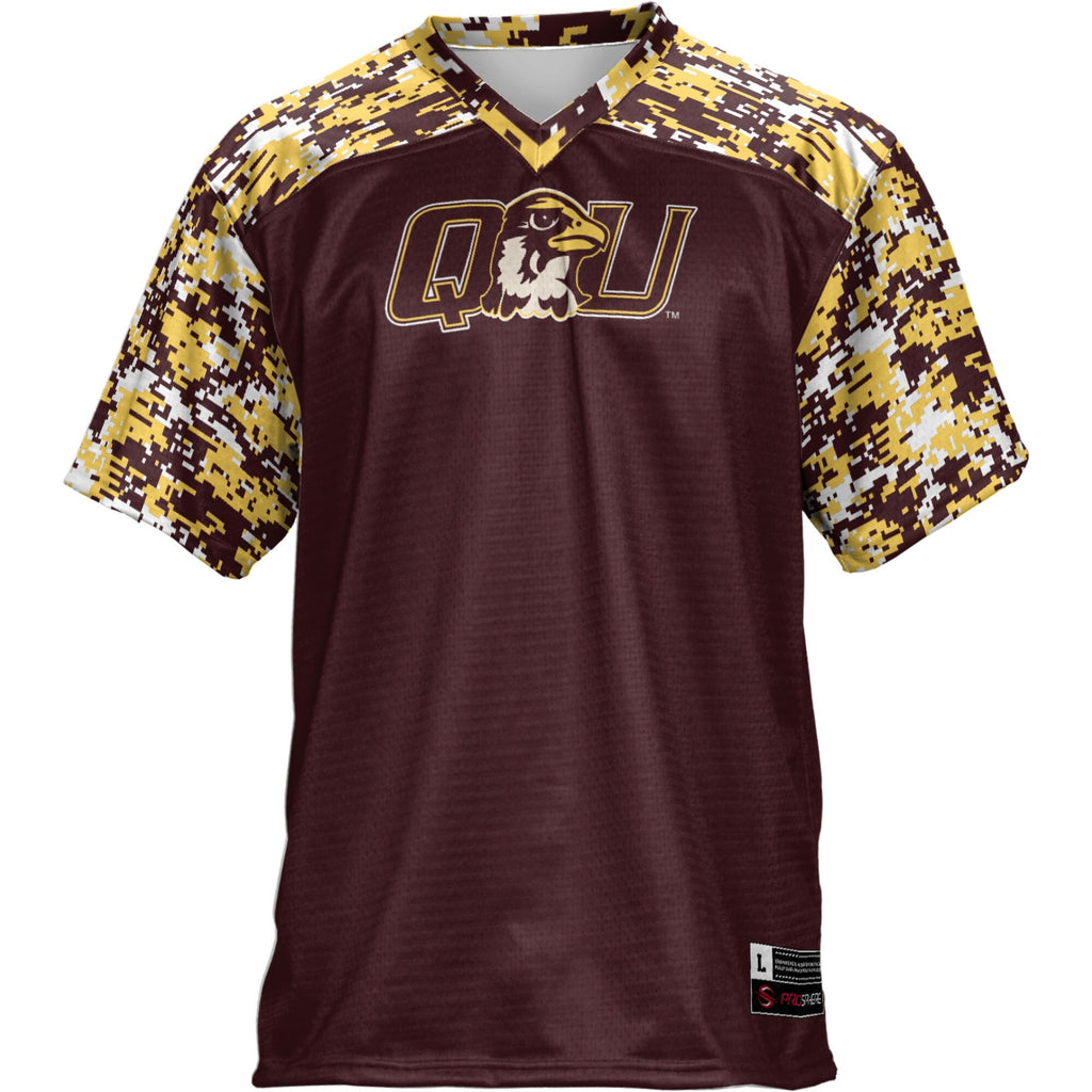 Quincy Hawks Football Jersey - Brown product image 3, provided for visual reference and product detail review