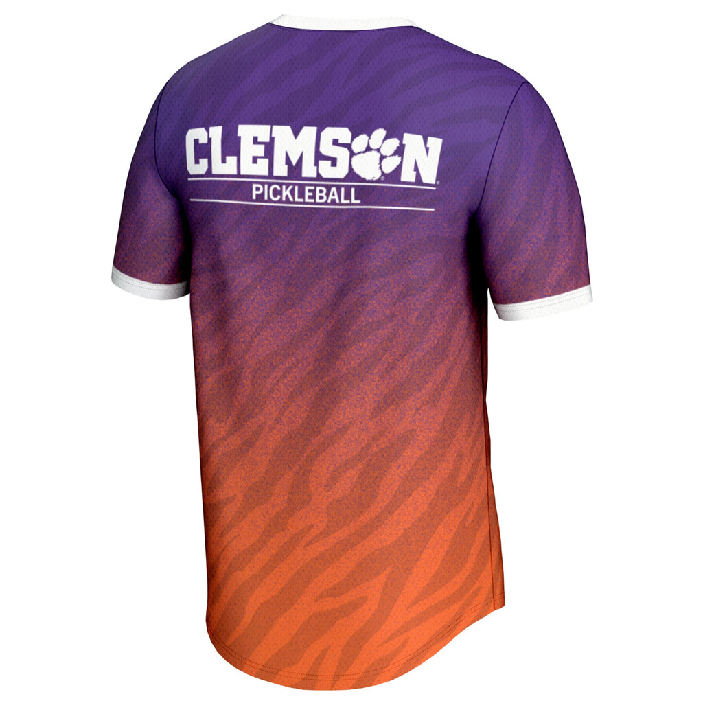Clemson Tigers Lightweight Pickleball Jersey - Purple product image 4, provided for visual reference and product detail