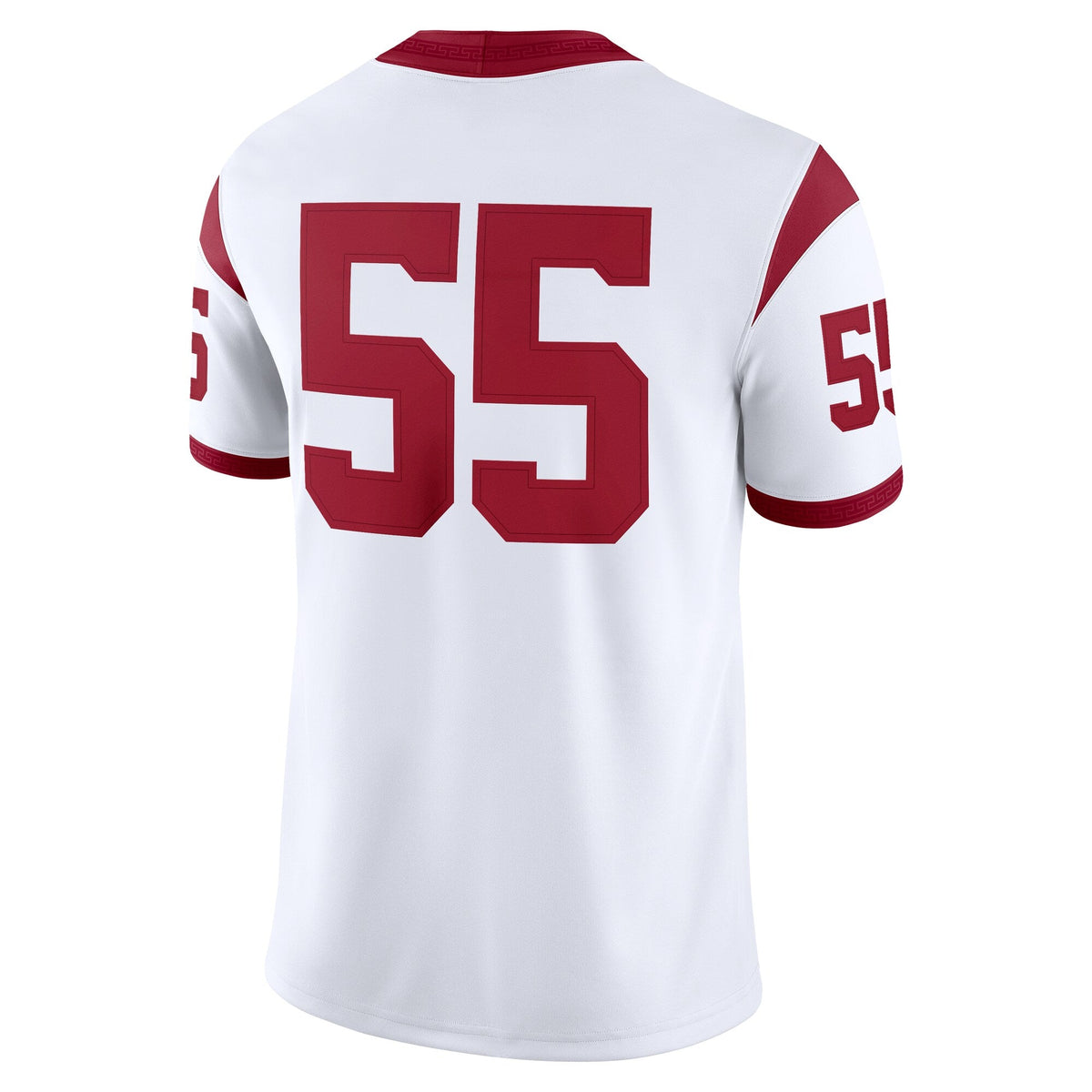 #55 USC Trojans Limited Away Game Jersey - White product image 4, provided for visual reference and product detail review
