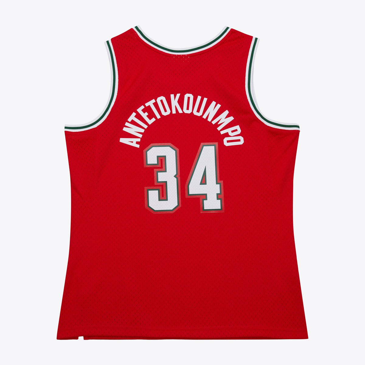 Milwaukee Bucks Giannis Antetokounmpo 2014 Dark Alternate Authentic Jersey - Red product image 4, provided for visual