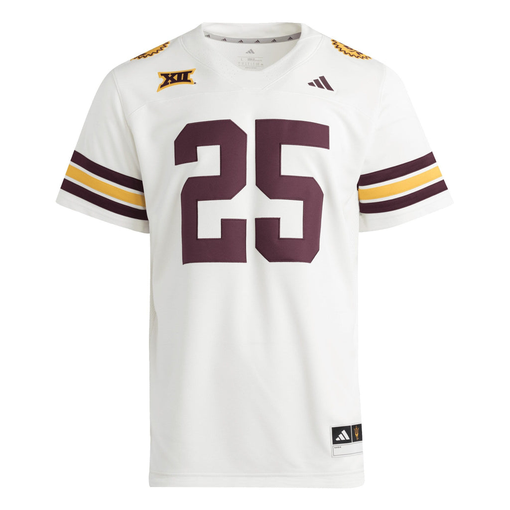 #25 Arizona State Sun Devils Premier Strategy Jersey - White product image 3, provided for visual reference and product