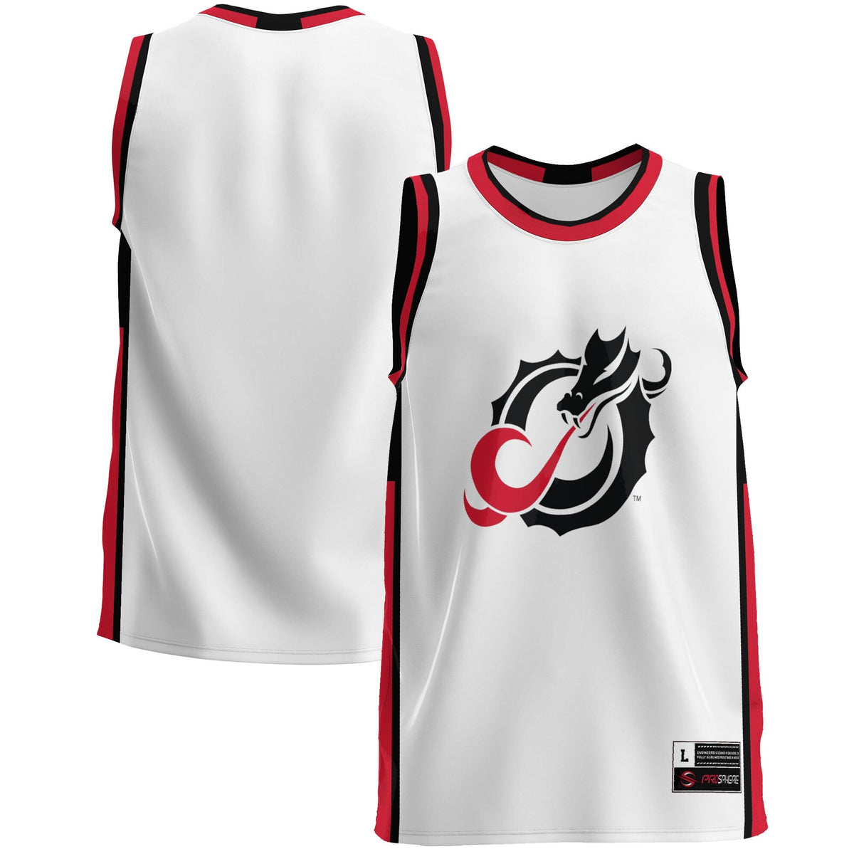 Minnesota State Moorhead Dragons Lightweight Basketball Jersey - Red product image 1, provided for visual reference and