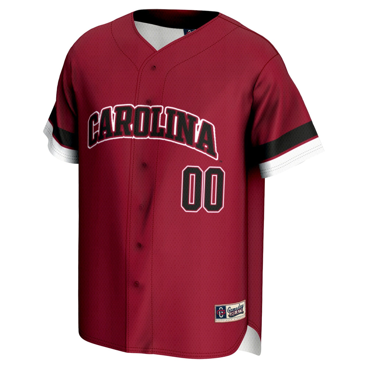 South Carolina Gamecocks NIL Pick-A-Player Lightweight Baseball Jersey - Garnet product image 3, provided for visual