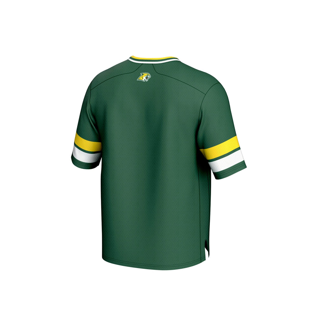Northern Michigan Wildcats Spirit Football Jersey - Green product image 4, provided for visual reference and product detail