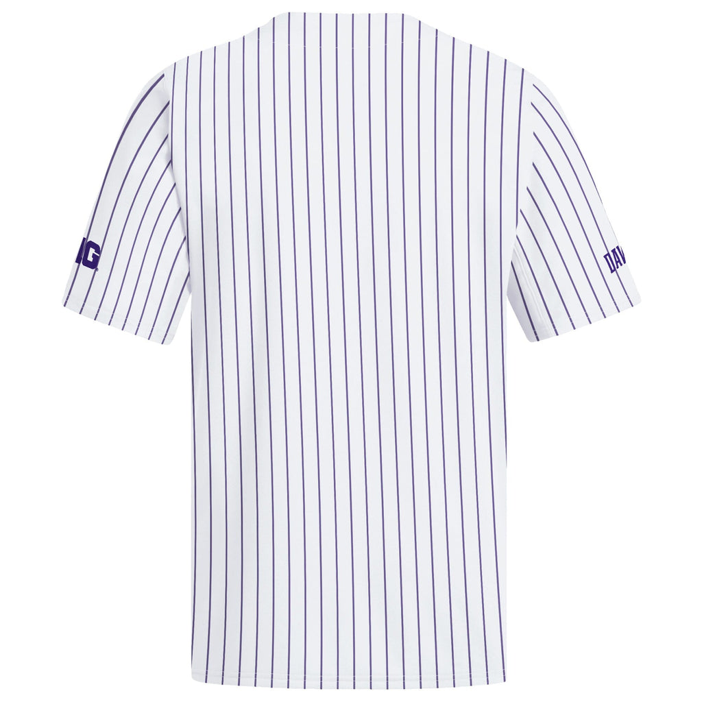 White Washington Huskies Home Replica Baseball Jersey product image 4, provided for visual reference and product detail