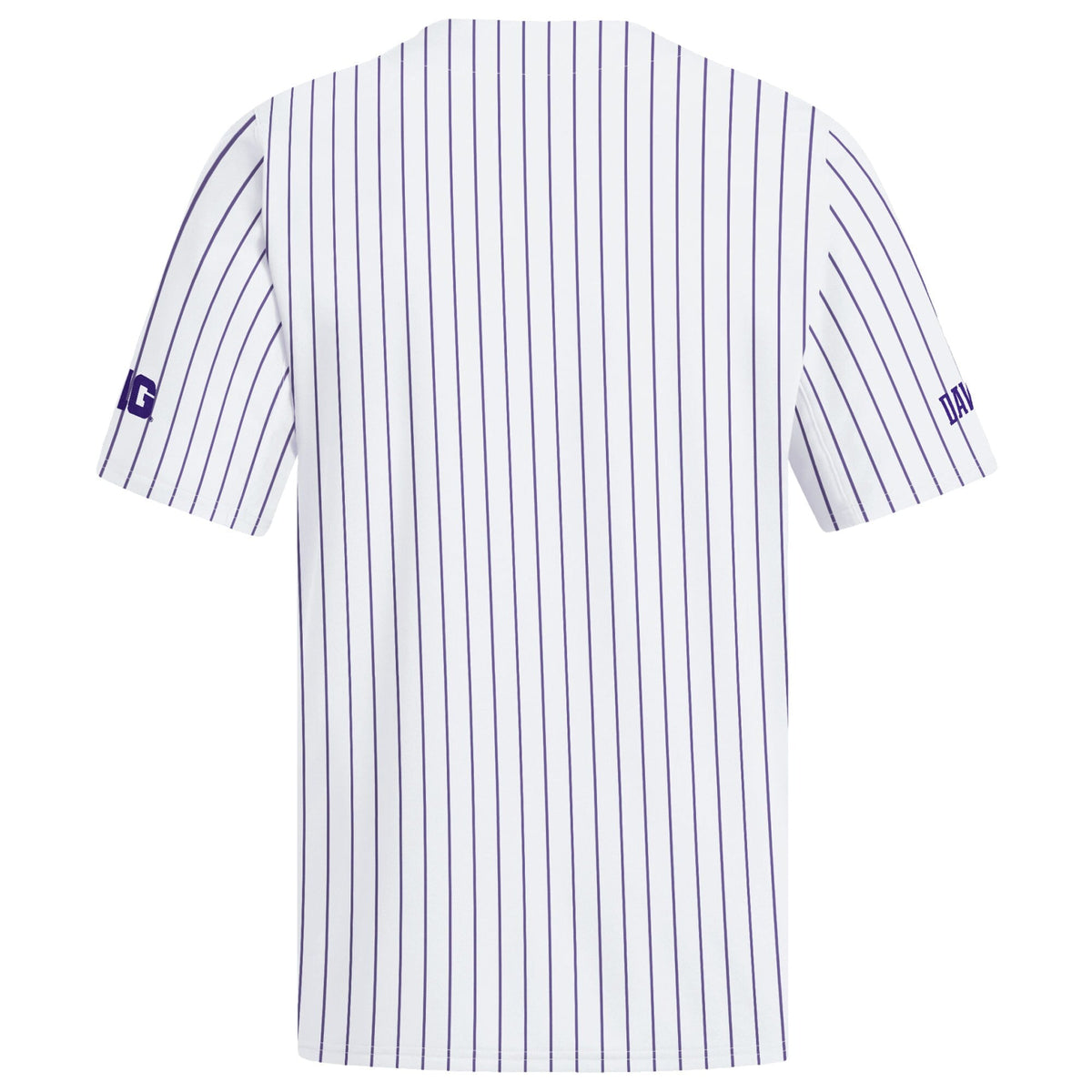 White Washington Huskies Home Replica Baseball Jersey product image 4, provided for visual reference and product detail