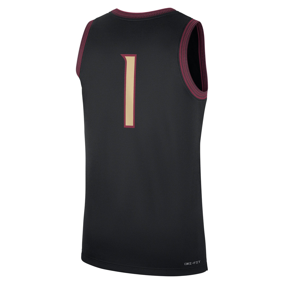 #1 Black Florida State Seminoles Alternate Replica Jersey product image 4, provided for visual reference and product detail