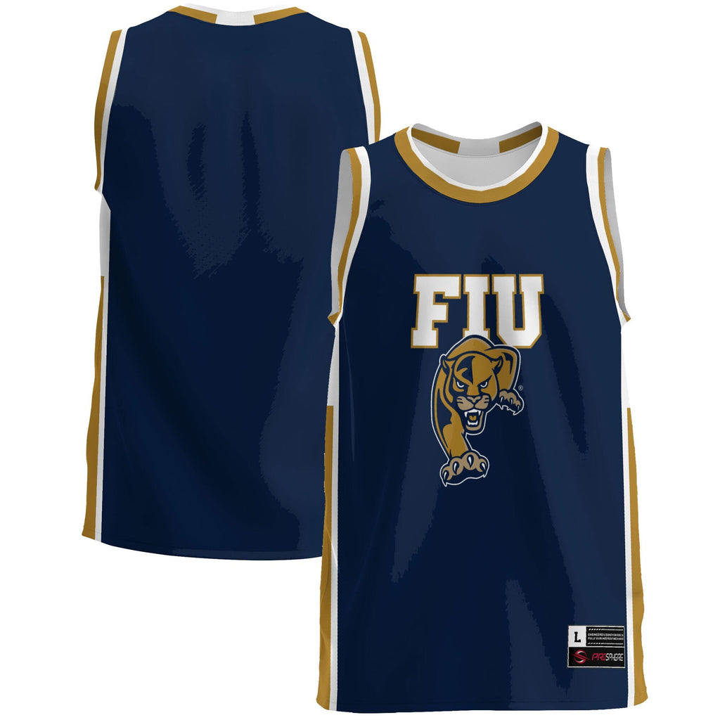 FIU Panthers Lightweight Basketball Jersey - Navy product image 1, provided for visual reference and product detail review