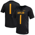 Anthracite Baylor Bears Untouchable Replica Football Jersey product image 1, provided for visual reference and product