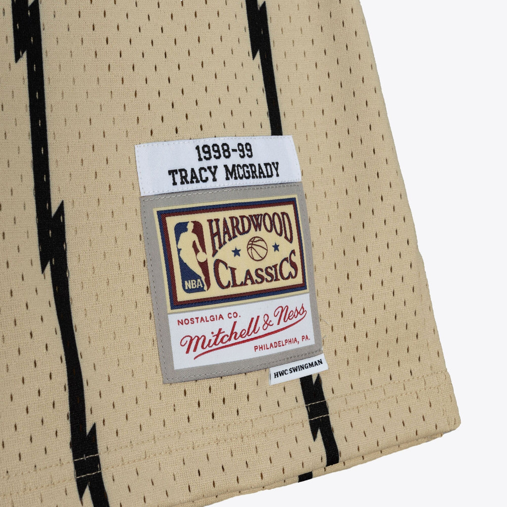 Toronto Raptors Tracy McGrady 1998 Swingman Jersey - Khaki product image 6, provided for visual reference and product detail