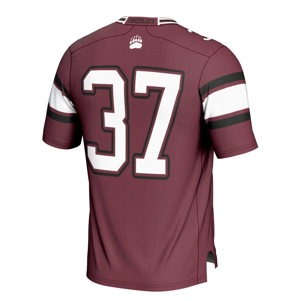 #37 Montana Grizzlies Football Jersey - Maroon product image 4, provided for visual reference and product detail review