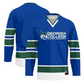Georgia College Bobcats Hockey Jersey - Blue product image 1, provided for visual reference and product detail review
